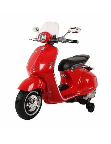 Kinder-Elektro-Roller Injusa Vespa Rot