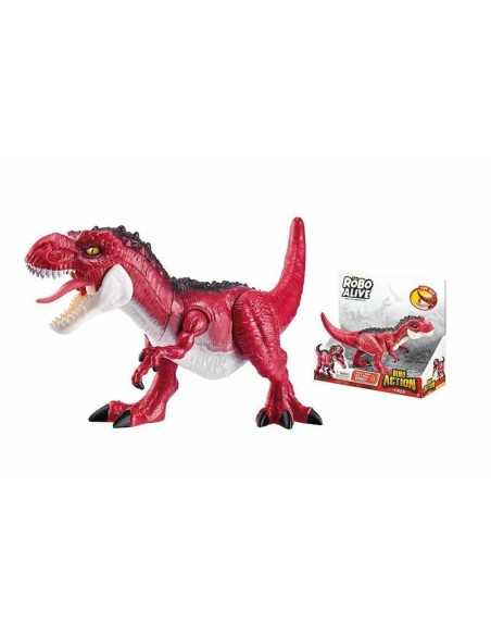 Dinosaur Zuru Robo Alive: Dino Action T- Rex Red Jointed Figure