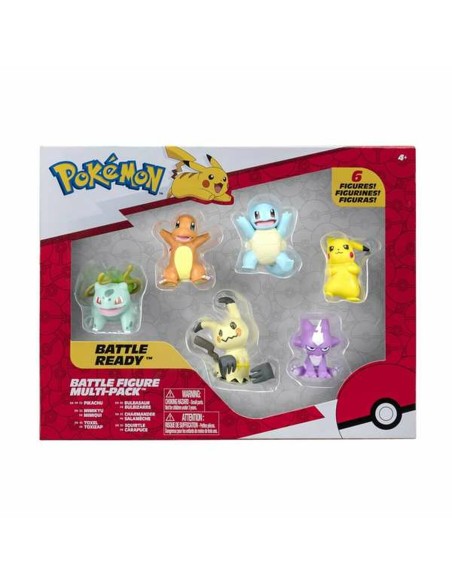 Ensemble de Figurines Pokémon Battle Ready 5 cm