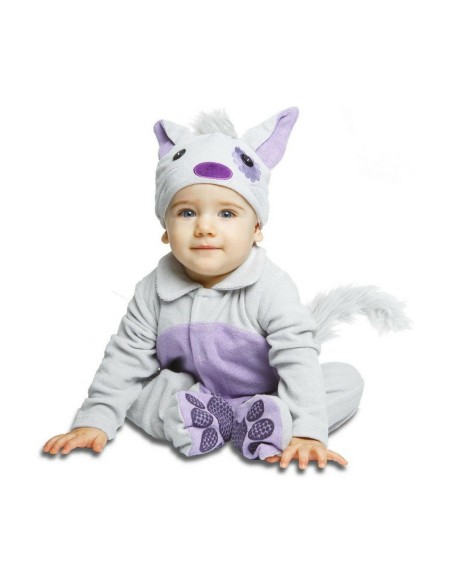 Costume for Babies My Other Me Light mauve Cat