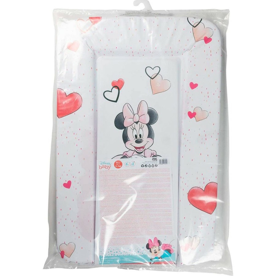 Changer Minnie Mouse CZ10340 Travel White Hearts 73 x 48,5 x 3 cm
