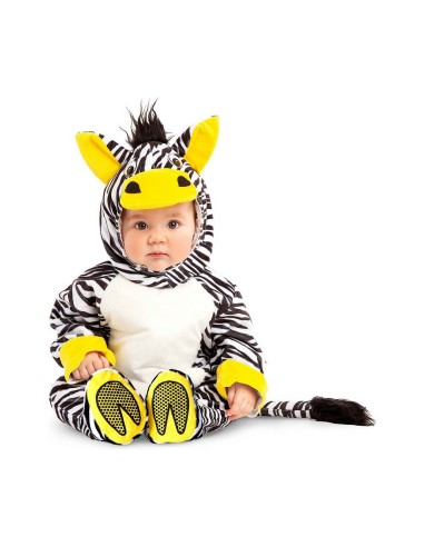 Costume for Babies My Other Me Zebra 0-6 Months (3 Pieces)