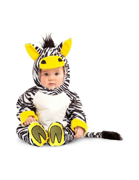 Costume for Babies My Other Me Zebra 0-6 Months (3 Pieces)