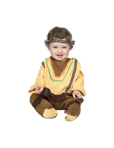 Costume for Babies My Other Me Brown American Indian (2 Pieces)