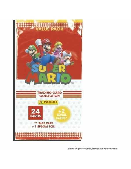 Pack of stickers Panini Super Mario Trading Cards (FR)