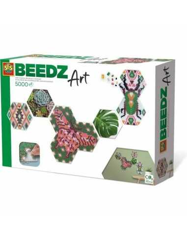 Mosaic SES Creative Beedz Art - Hex tiles Botánica (FR)