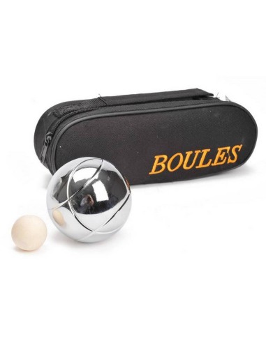 Jeu de pétanque Dimatel Sac de transport Métal 5 Pièces (8 x 23 x 6,5 cm)