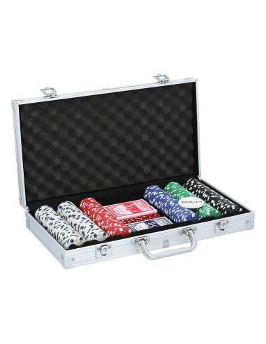 kit de poker Porte documents Aluminium 300 Pièces