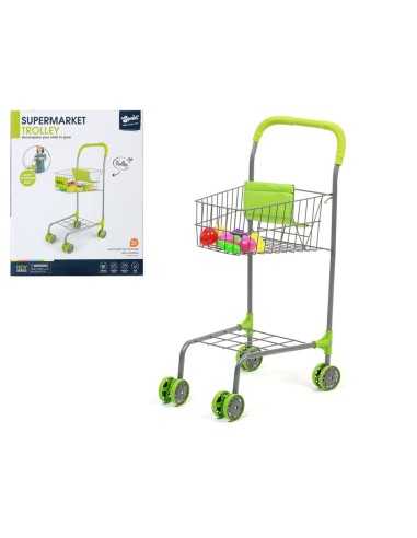 Shopping cart 35 x 29 cm Green Children's