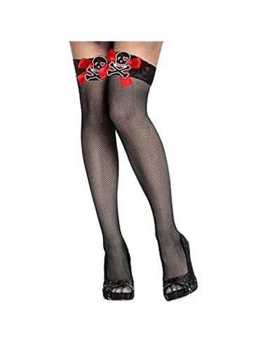 Collants de déguisement Pirate Taille unique Noir Pirate