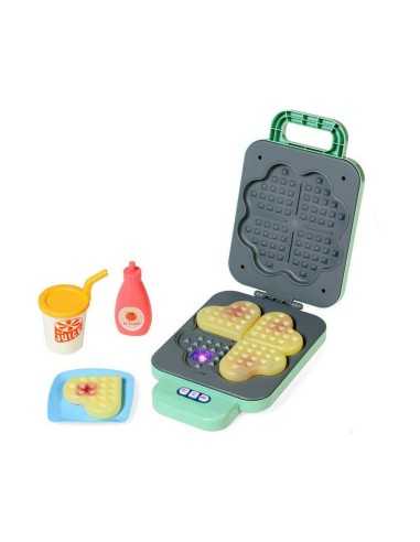 Toy waffle maker with sound Toy kitchen 33 x 28 cm