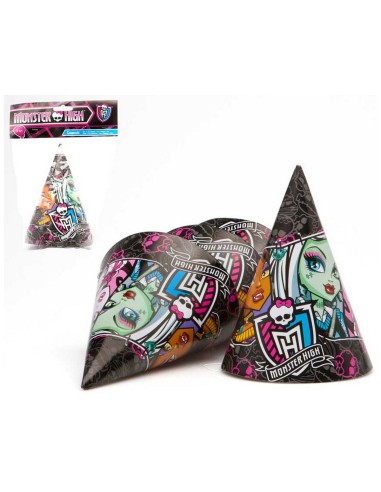 Set d'articles de fête Monster High 4 uds Chapeau