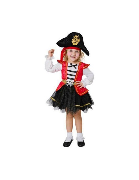 Costume for Children My Other Me Black/Red Pirate