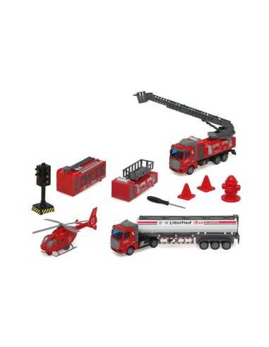 Playset di Veicoli Fire Rescue 54 x 34 cm