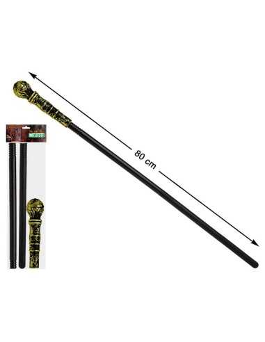 Stick 80 cm Black Plastic