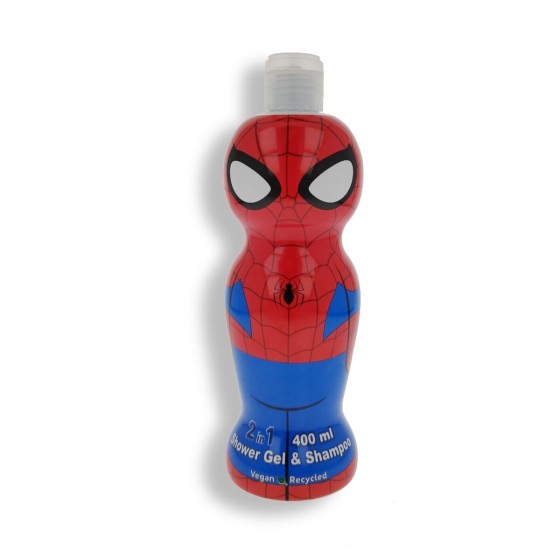 Gel e Shampoo 2 in 1 Air-Val Spiderman 400 ml