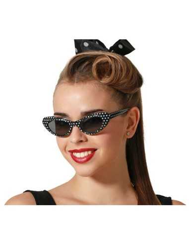 Lunettes Accessoires de costumes Noir/Blanc Noir