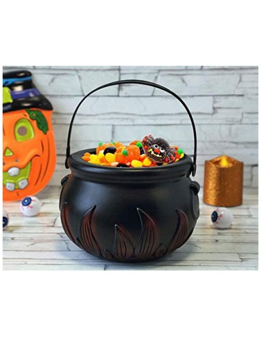 Topf Schwarz 17 cm Hexe Halloween