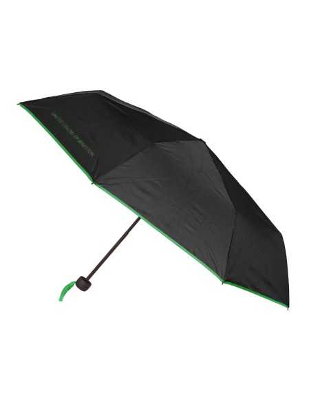 Foldable Umbrella Benetton Black (Ø 94 cm)