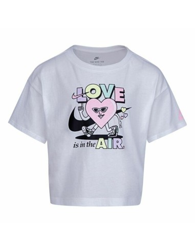 Kurzarm-T-Shirt für Kinder Nike Knit Girls Lila