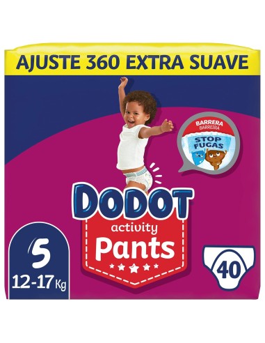 Couches jetables Dodot Dodot Pants Activity 5 12-17 kg