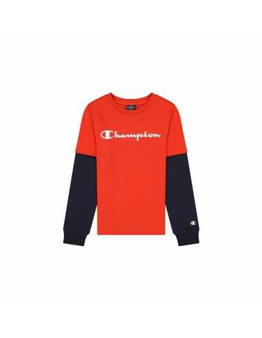 T-shirt à manches longues enfant Champion Rouge