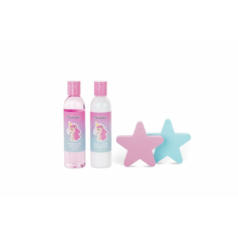 Ensemble de Bain Pour Bébé Martinelia Little Unicorn 4 Pièces