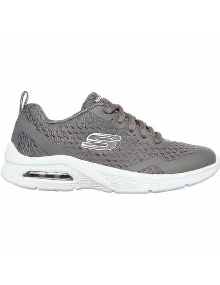 Chaussures de Sport pour Enfants Skechers Microspec Max Gris