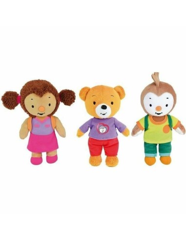 Fluffy toy Jemini Lalou, Pilou & T'choupi 18 cm 19 cm