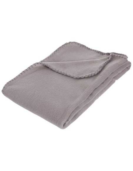 Fleece-Decke Atmosphera Braun Baumwolle 125 x 150 cm