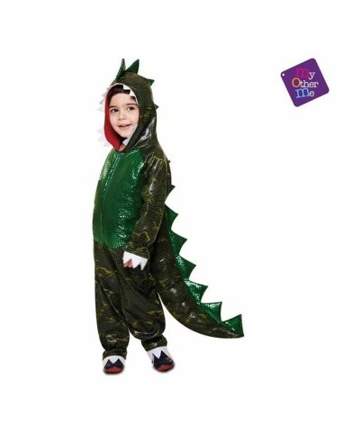 Costume for Children My Other Me T-Rex Green