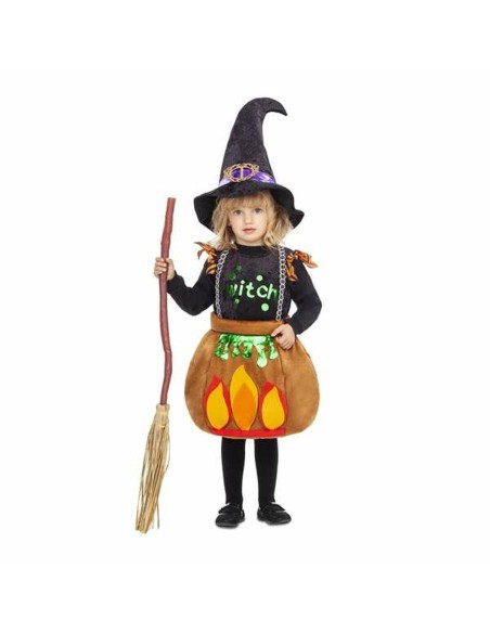 Costume for Children My Other Me Black Witch S 3-4 Years