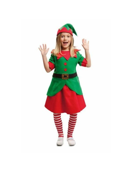 Costume for Children My Other Me Green Elf 5-6 Years