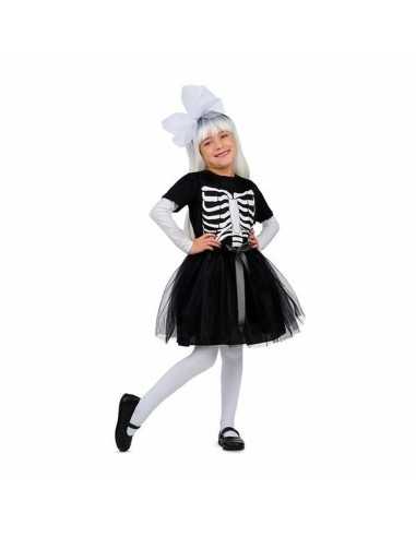 Costume per Bambini My Other Me Nero Scheletro M 5-6 Anni (3 Pezzi)