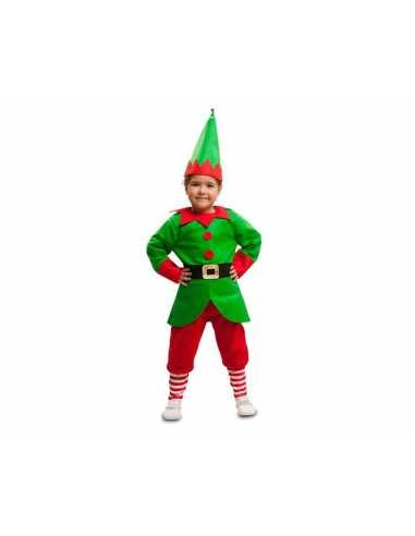 Costume per Bambini My Other Me Verde Elfo 7-9 Anni