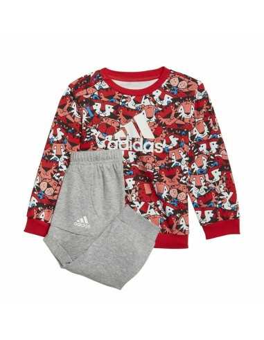 Children's Sports Outfit Jogger Adidas Red