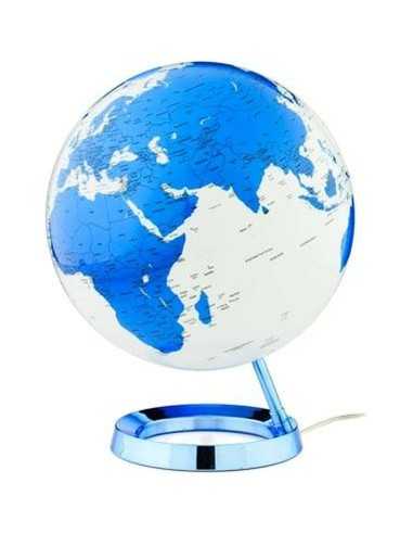 Globe terrestre lumineux Atmosphere Ø 30 cm Bleu Plastique