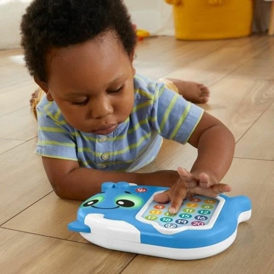 Interactive Tablet for Children Fisher Price Eden the Whale Linkimals
