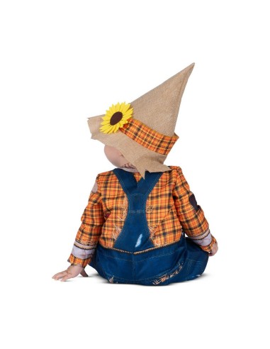 Costume for Babies My Other Me Blue Orange Scarecrow 7-12 Months (2 Pieces)