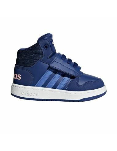 Kinder Sportschuhe Adidas Sportswear adidas Hoops Mid 2.0 Dunkelblau