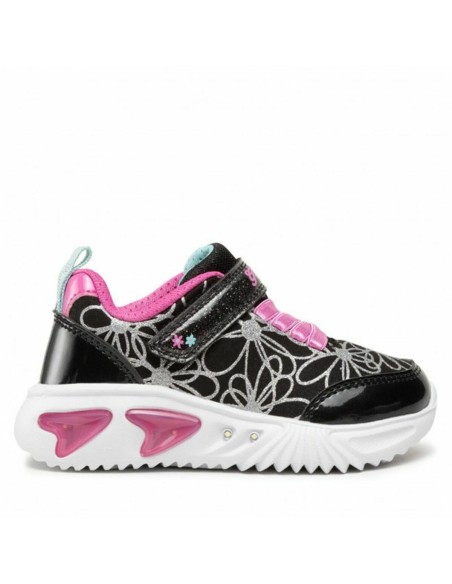 Sports Shoes for Kids Geox Assister Black