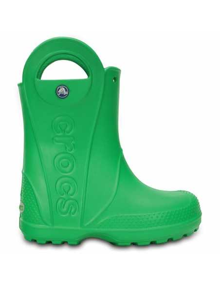 Bottes en Caoutchouc pour Enfants Crocs Handle It Rain Vert