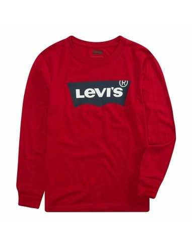 Maglia a Maniche Lunghe per Bambini Levi's Batwing Rosso