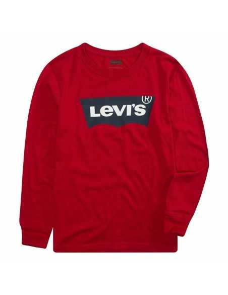 Maglia a Maniche Lunghe per Bambini Levi's Batwing Rosso