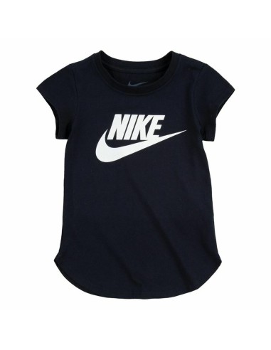 Child's Short Sleeve T-Shirt Nike Futura SS Black