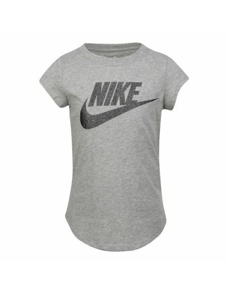 Child's Short Sleeve T-Shirt Nike Futura SS Grey