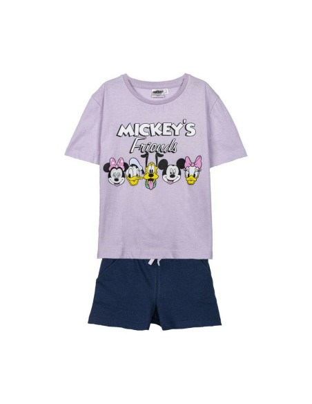 Bekleidungs-Set Minnie Mouse Lila Für Kinder