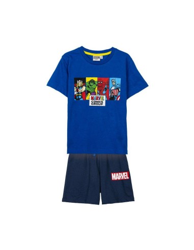 Set di Indumenti The Avengers Azzurro Per bambini