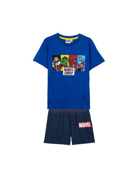 Set di Indumenti The Avengers Azzurro Per bambini