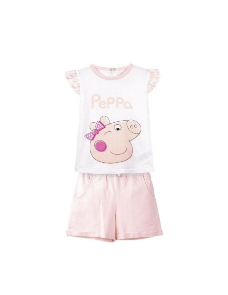 Ensemble de Vêtements Peppa Pig Blanc Enfant